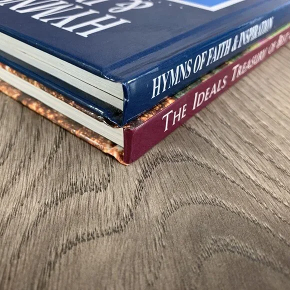 Ideals/Guideposts Lot of 2 The Ideals Treasury Best Loved Poems & Hymns of Faith - Picture 9 of 9